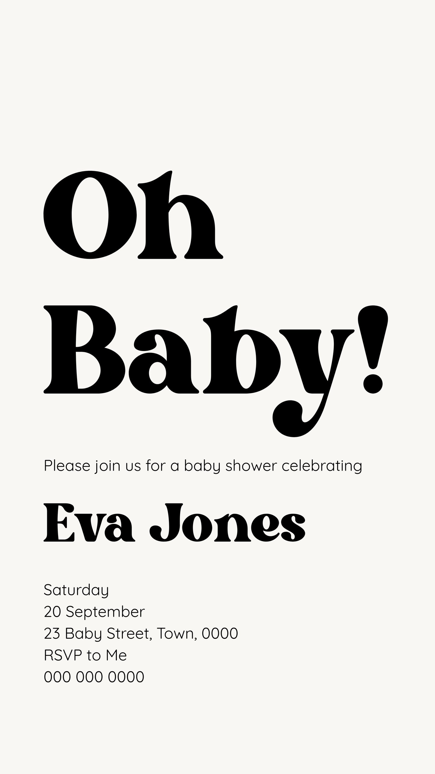 Oh Baby!