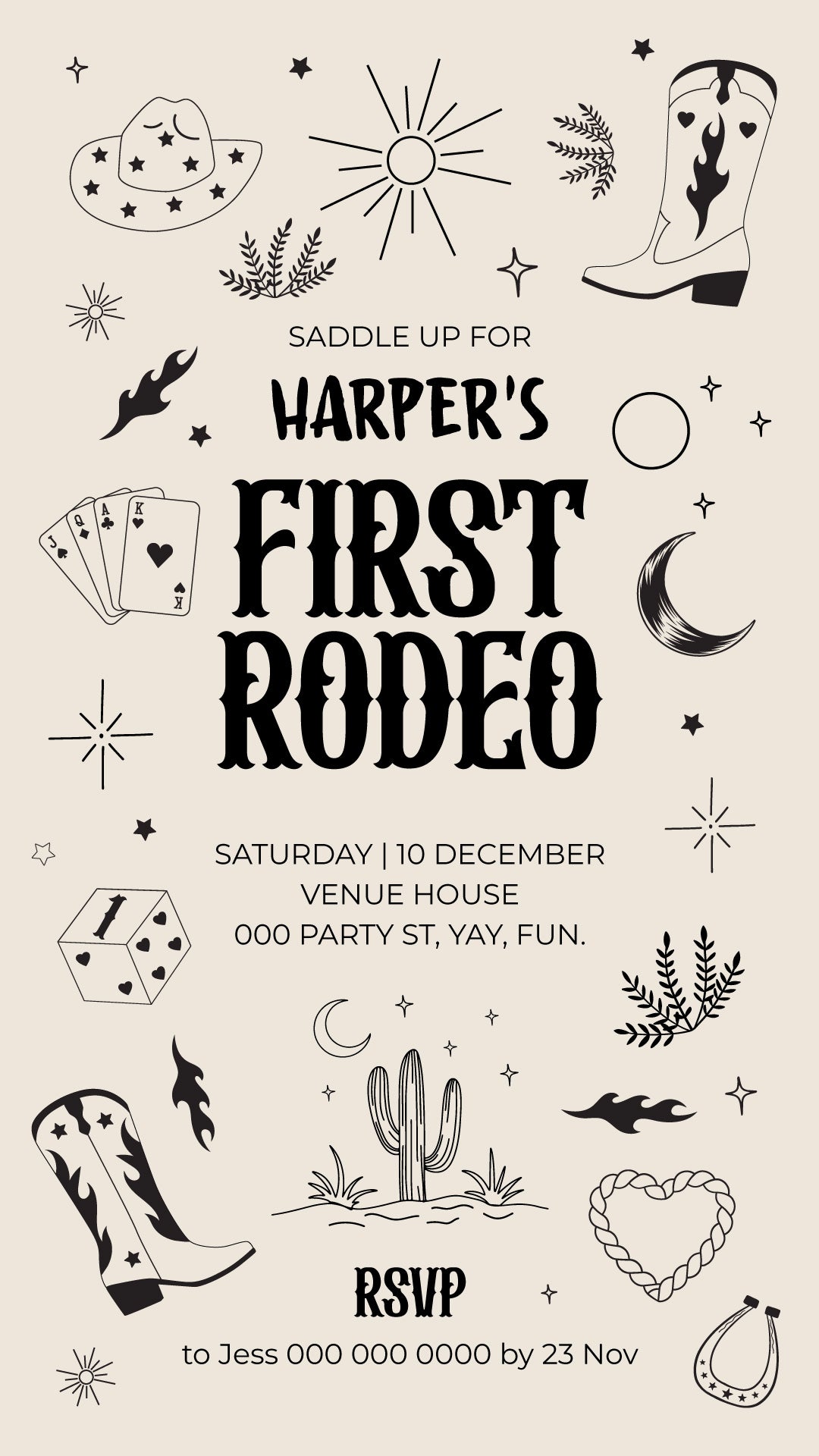 First Rodeo Birthday