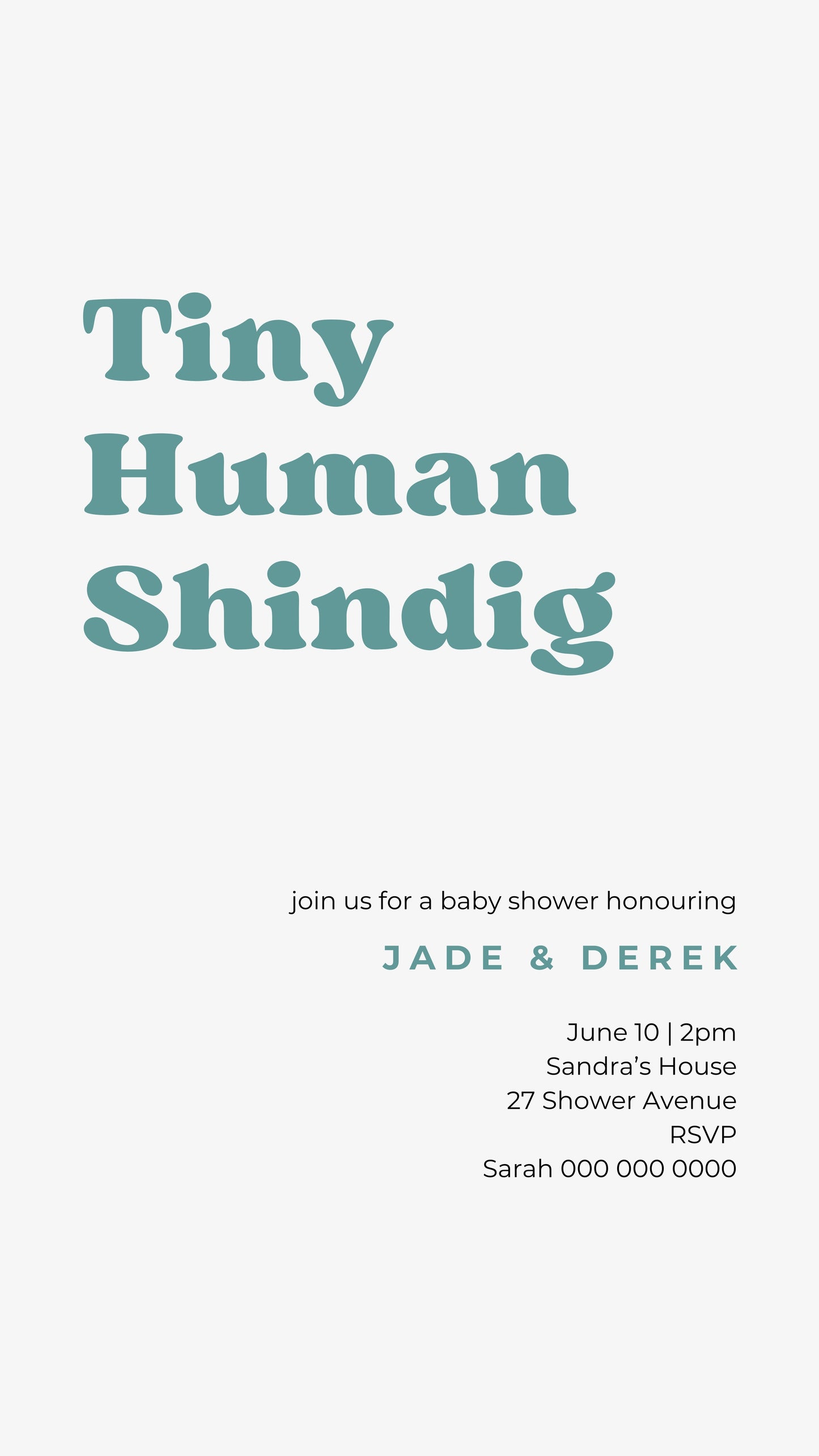 Tiny Human Shindig