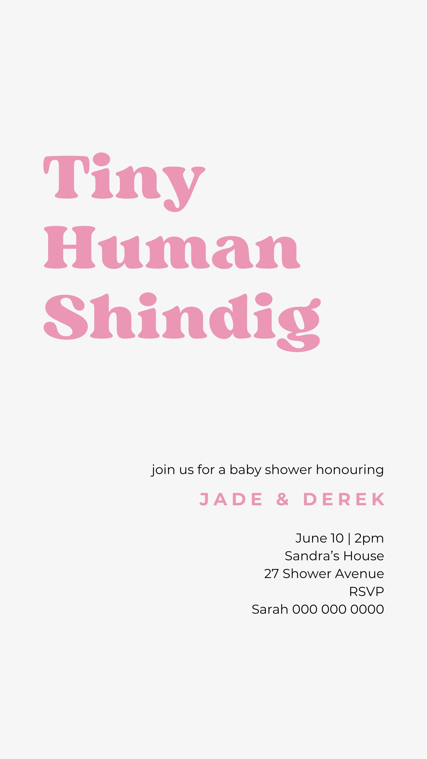 Tiny Human Shindig