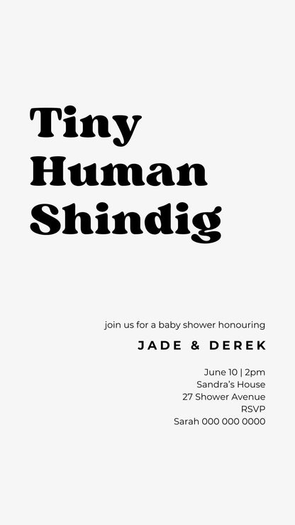 Tiny Human Shindig